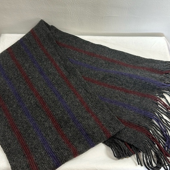 Geoffrey Beene Men’s Wool Scarf - Picture 1 of 5